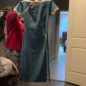 Vintage light blue dress